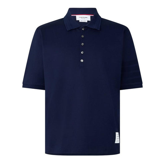 Thom Browne TB SS 4Bar Rib Polo Sn63