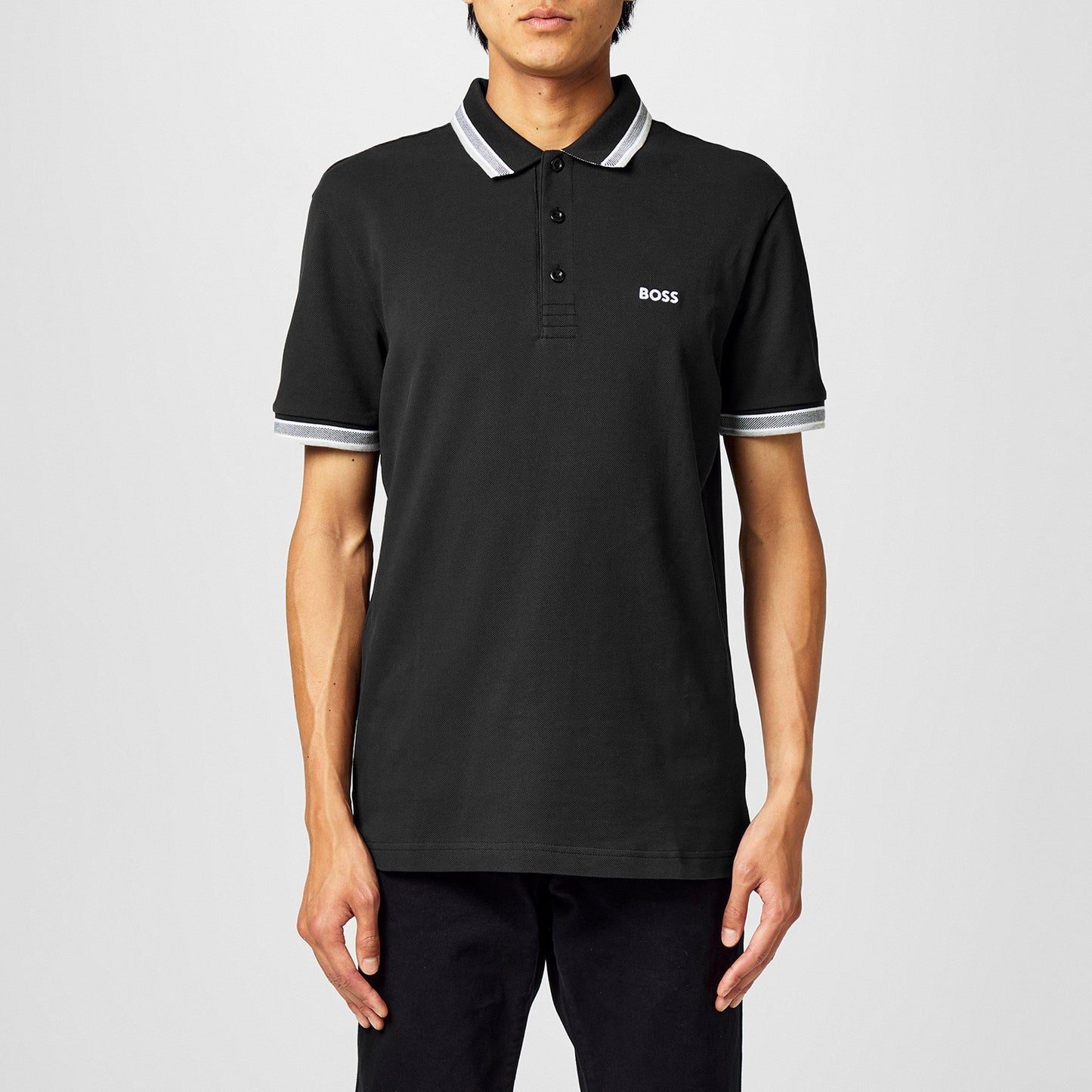 Boss Mens BOSS GREEN Paddy Polo Shirt with Contrast Tipping