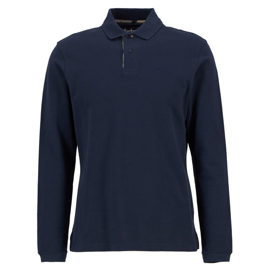 Barbour Mens Essentials Long Sleeve Polo Shirt