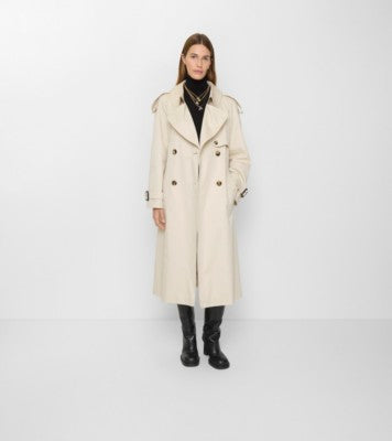 Long Gabardine Fitzrovia Trench Coat