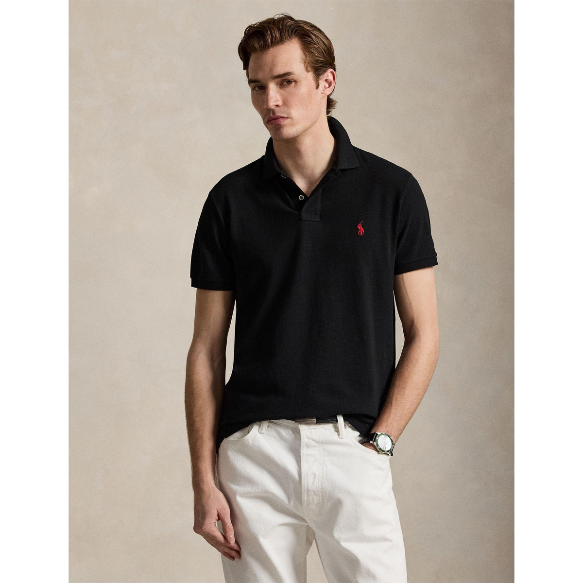 Polo Ralph Lauren Mens Custom Short Sleeve Polo Shirt
