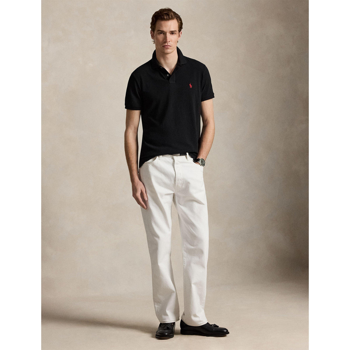 Polo Ralph Lauren Mens Custom Short Sleeve Polo Shirt