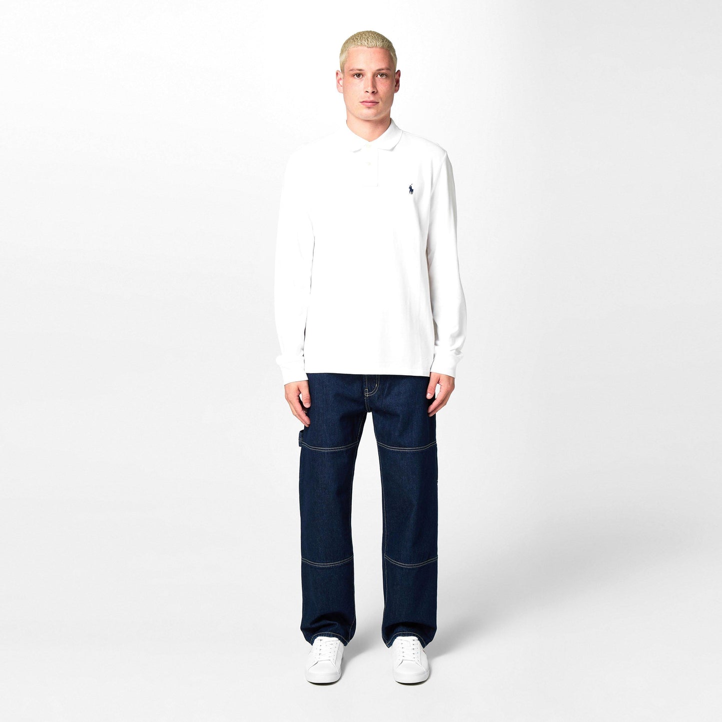 Men's Long Sleeve Polo Shirt