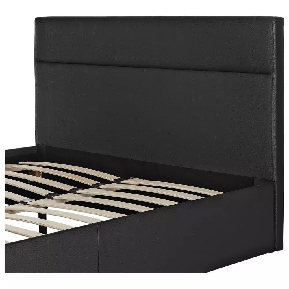 Argos Home Gemini Double TV Bed Frame - Black