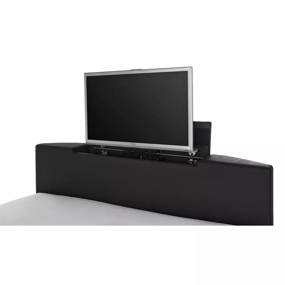 Argos Home Gemini Double TV Bed Frame - Black