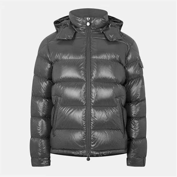 MONCLER Men's Maya Waterproof Down Detachable Hood Short Puffer Jacket