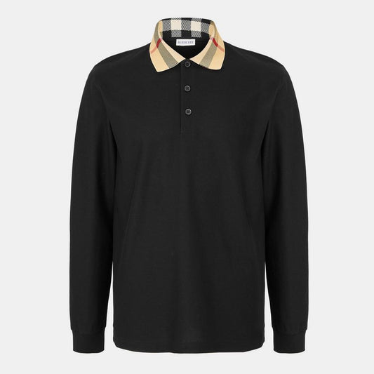 Burberry Men's Long Sleeve Polo Shirt