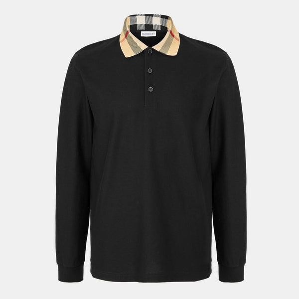 Burberry Men's Long Sleeve Polo Shirt
