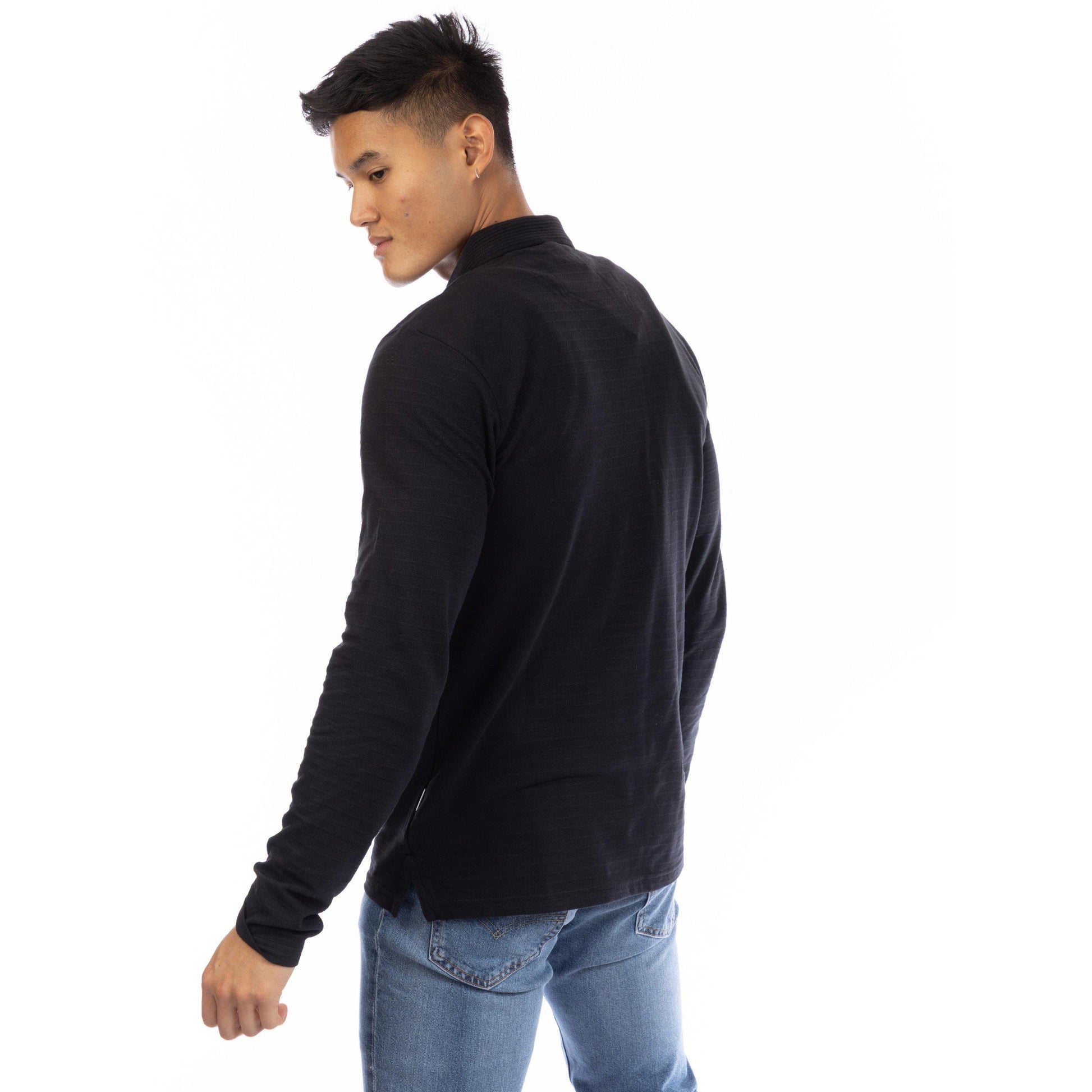 Peter Werth Men's Albery Long Sleeve Polo Shirt