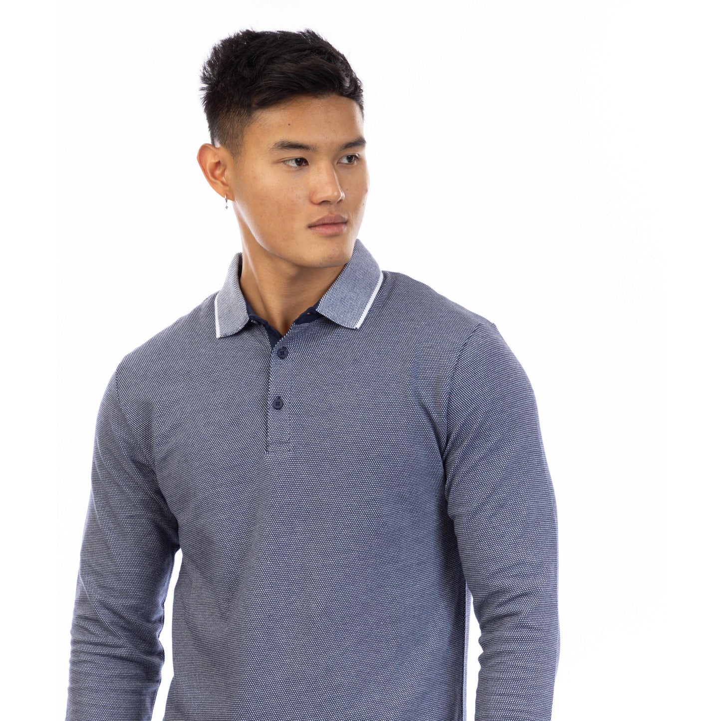 Peter Werth Men's Needham Long Sleeve Polo Shirt
