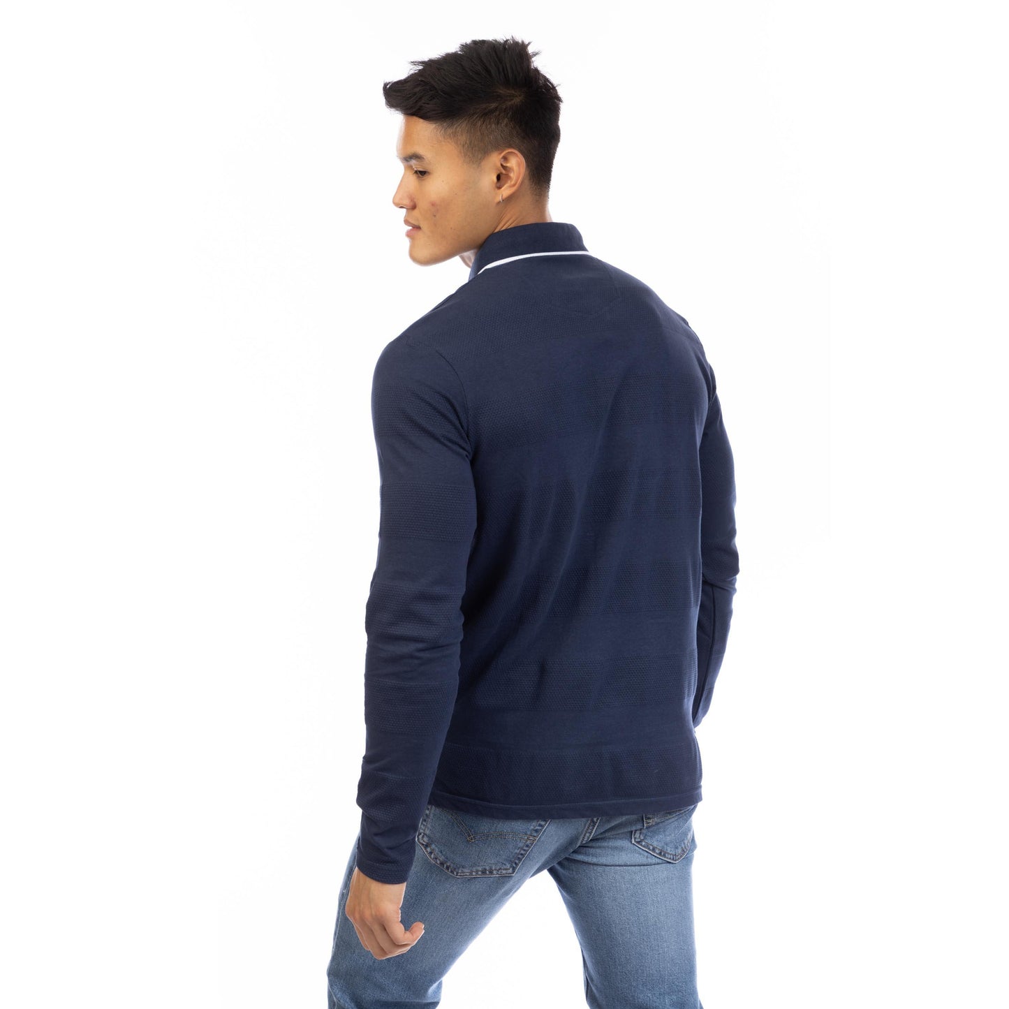 Peter Werth Men's W Balsom Long Sleeve Polo Shirt