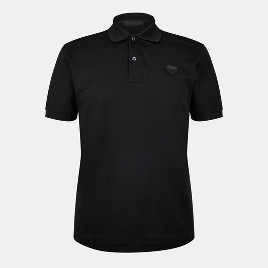 Men'S Logo Cotton Pique Polo Shirt