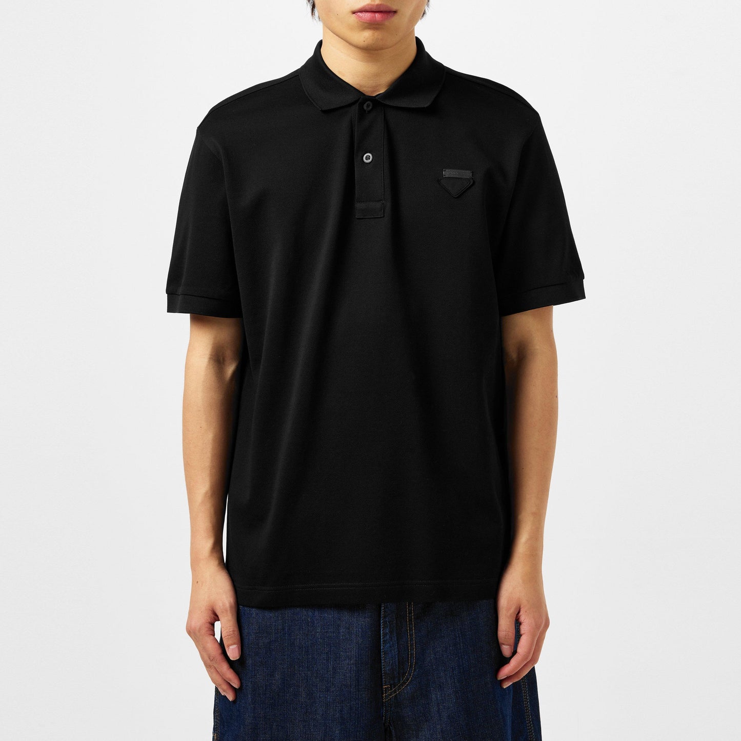 Men'S Logo Cotton Pique Polo Shirt