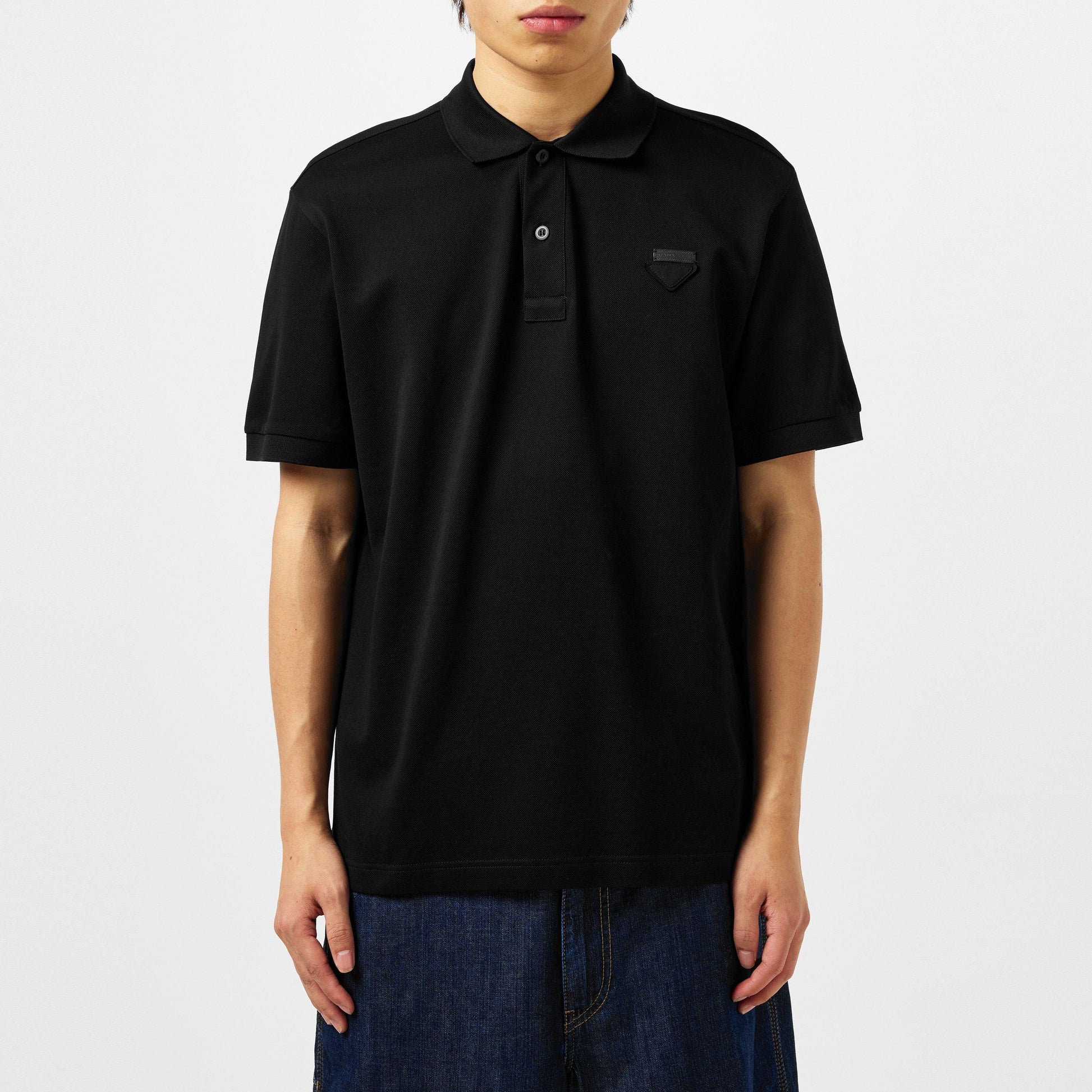 Men'S Logo Cotton Pique Polo Shirt
