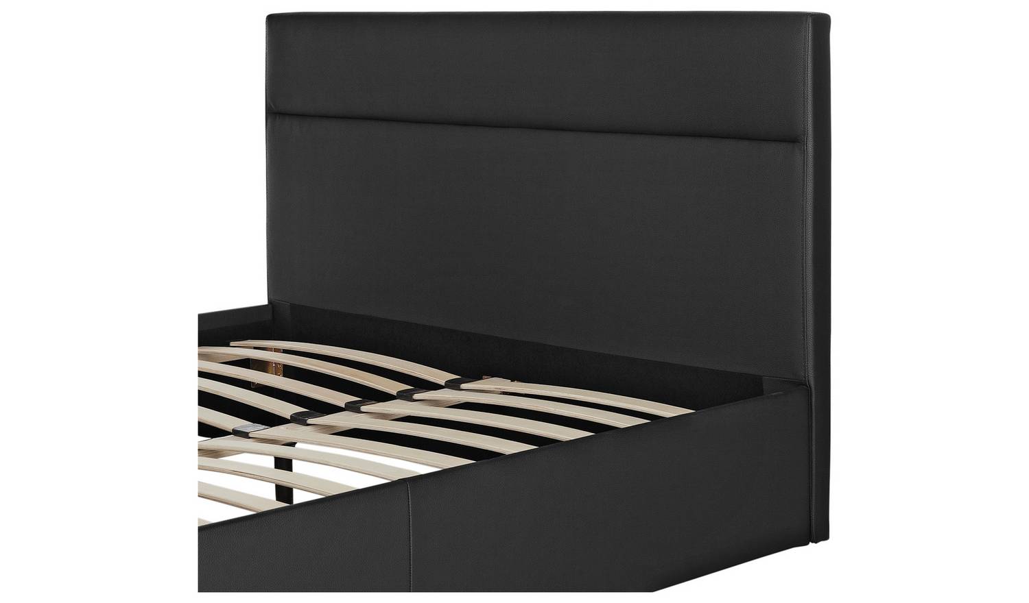 Argos Home Gemini Kingsize TV Bed Frame - Black