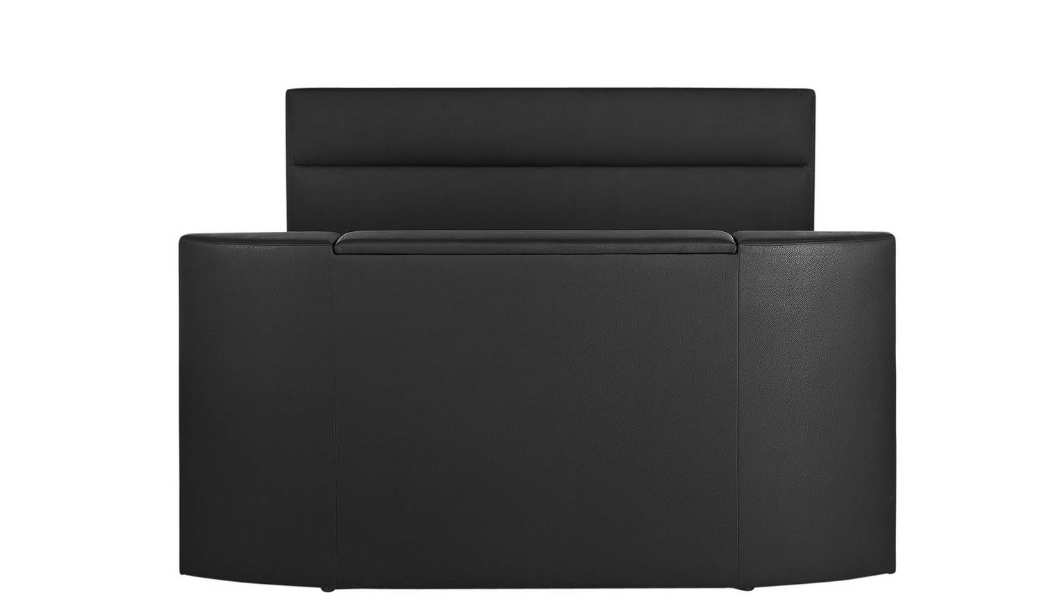 Argos Home Gemini Kingsize TV Bed Frame - Black