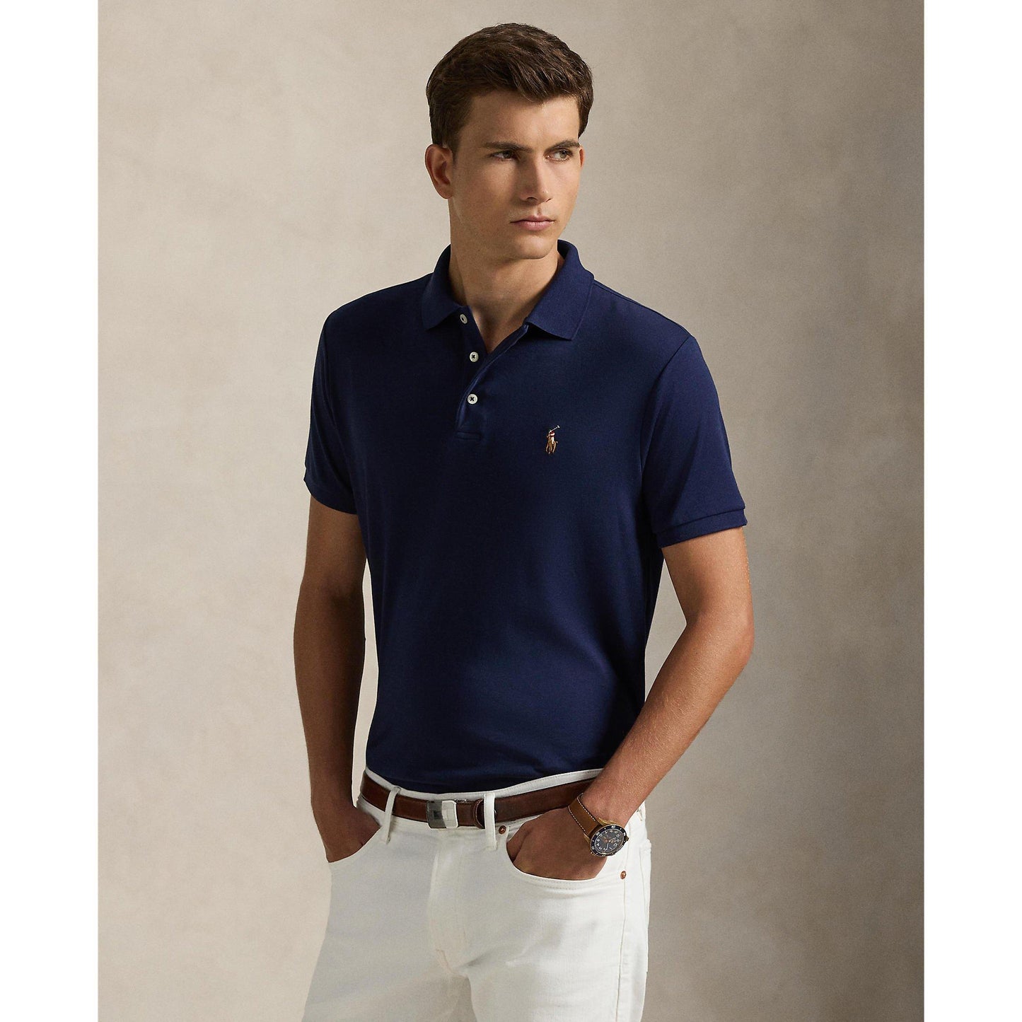 Polo Ralph Lauren Mens Slim Fit Short Sleeve Polo Shirt