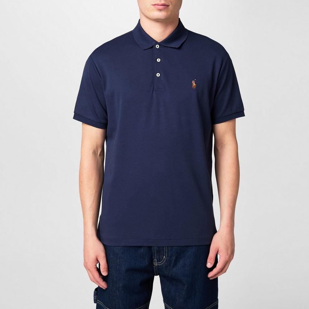 Men's Slim Fit Short Sleeve Polo Shirt