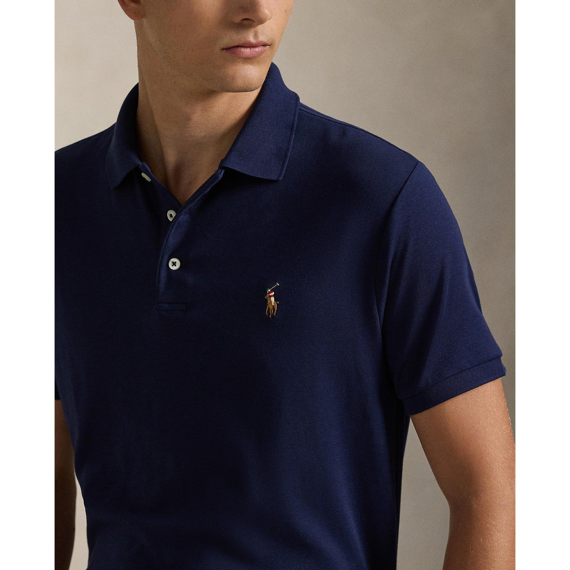 Polo Ralph Lauren Mens Slim Fit Short Sleeve Polo Shirt