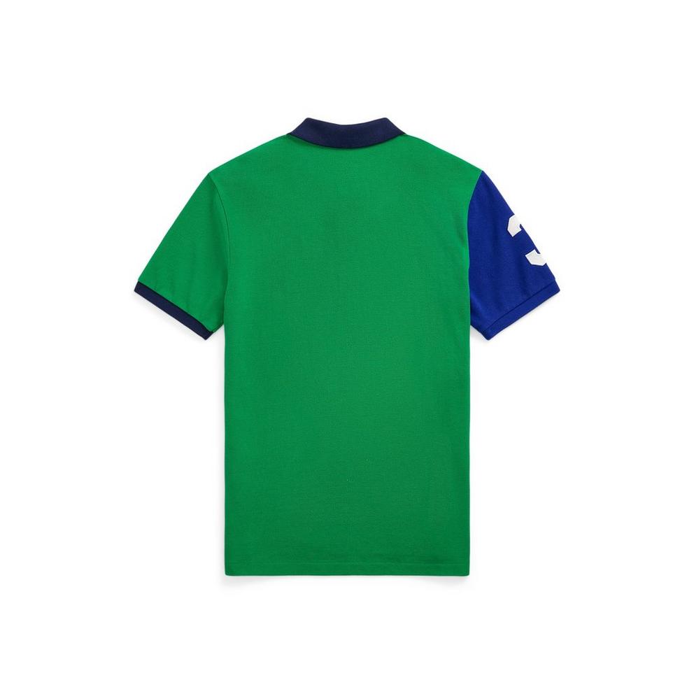 Big Pony Cotton Mesh Polo Shirt Juniors