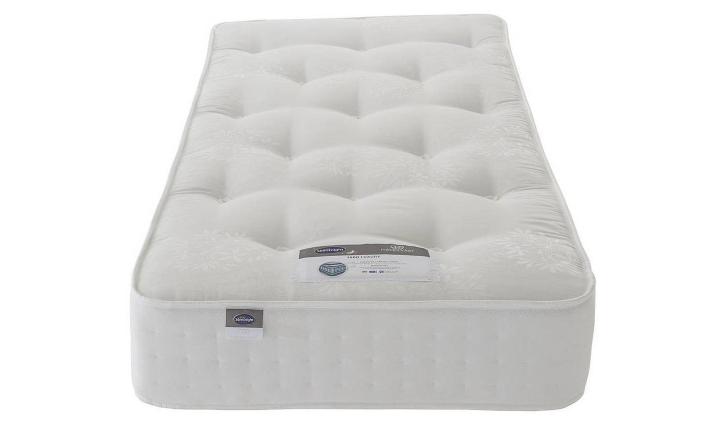 Silentnight 1400 Pocket Luxury Ortho Mattress - Single