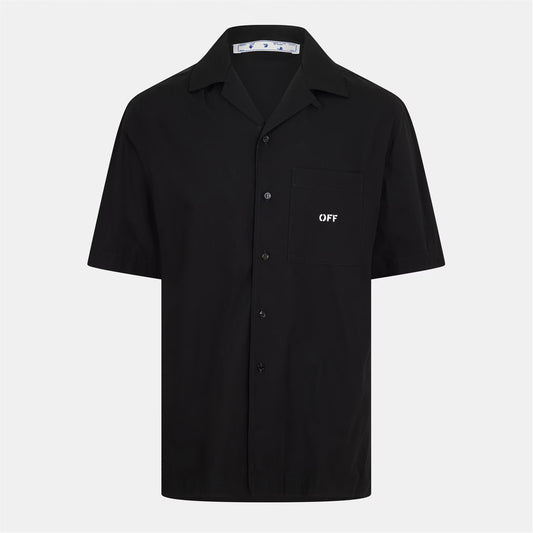 Men's Brick Arrow Bowling Shirt, Logo