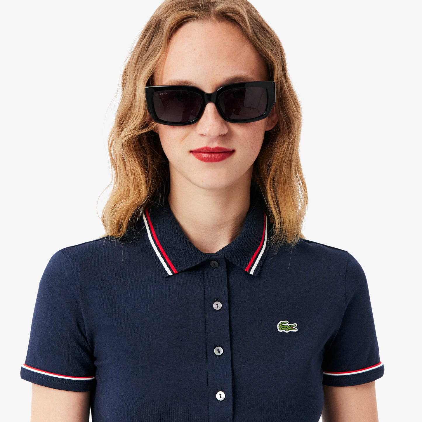 L.12.D Slim Fit Trim Detail Polo Shirt
