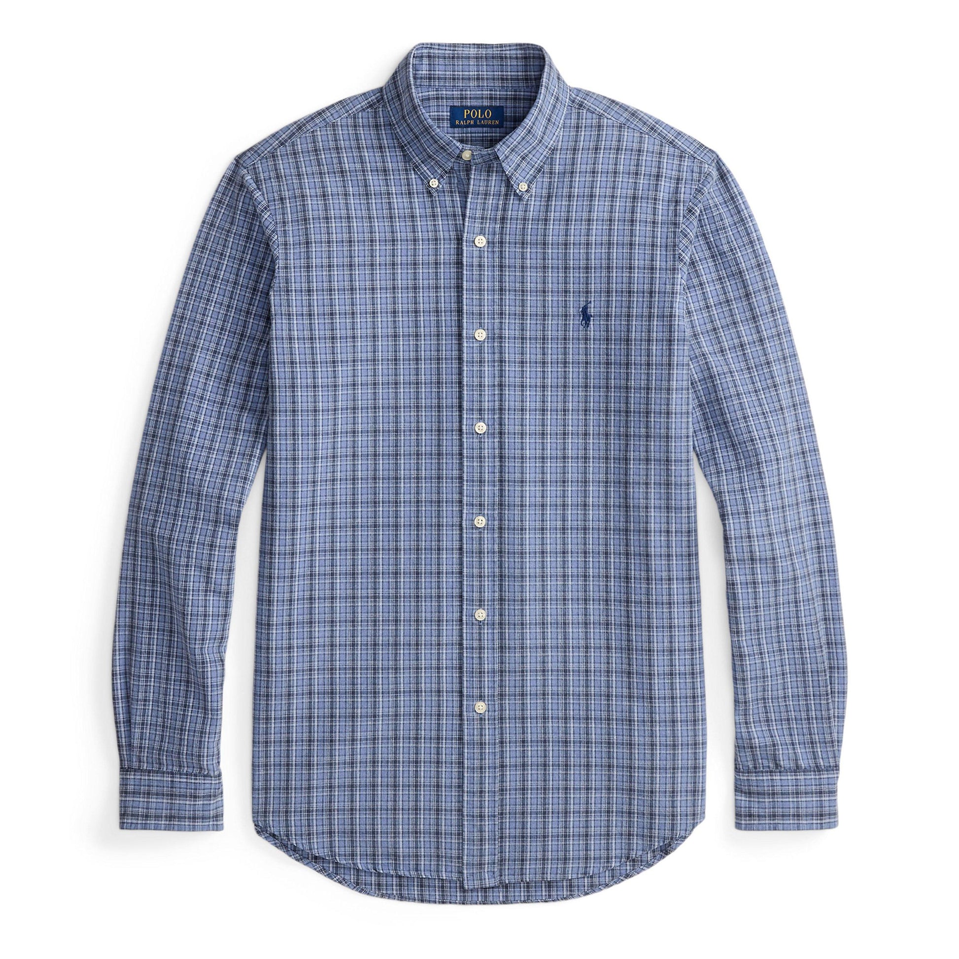Polo Ralph Lauren Men's BrushOxf Long Sleeve Patterned Shirt