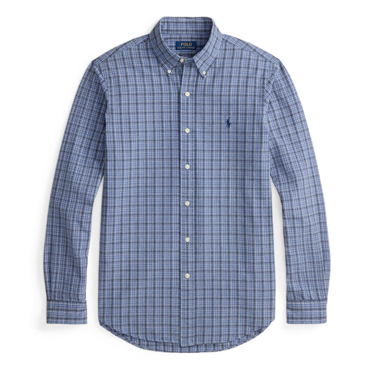 Polo Ralph Lauren Men's BrushOxf Long Sleeve Patterned Shirt
