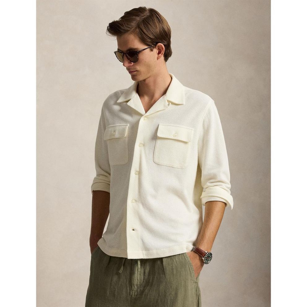 Polo Ralph Lauren Men's Long Sleeve Plain Shirt