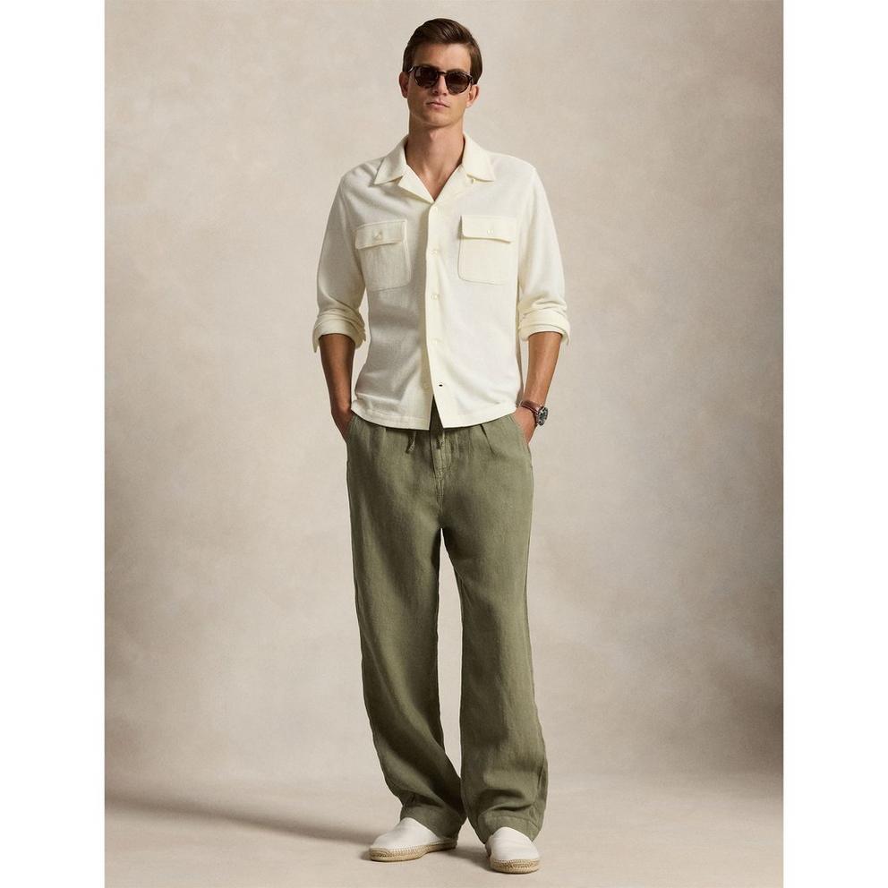 Polo Ralph Lauren Men's Long Sleeve Plain Shirt