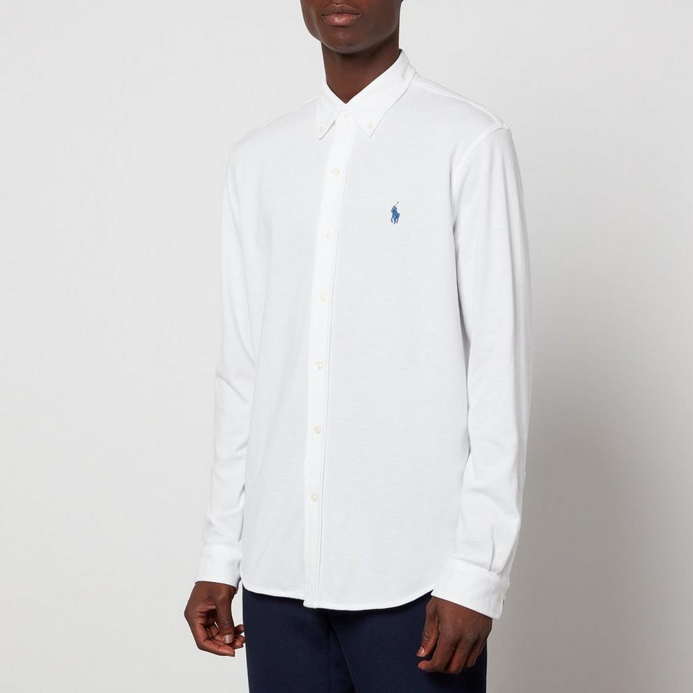 Ralph Lauren Men's Long Sleeve Plain Shirt