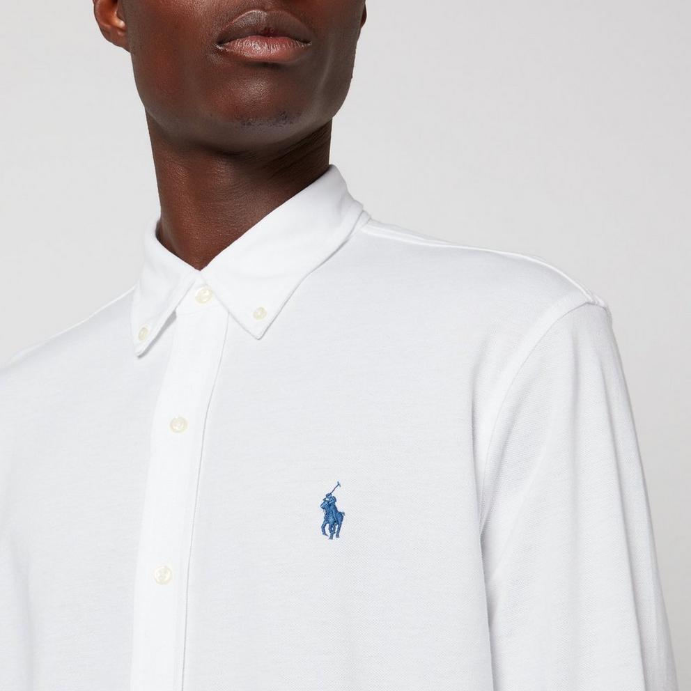 Ralph Lauren Men's Long Sleeve Plain Shirt