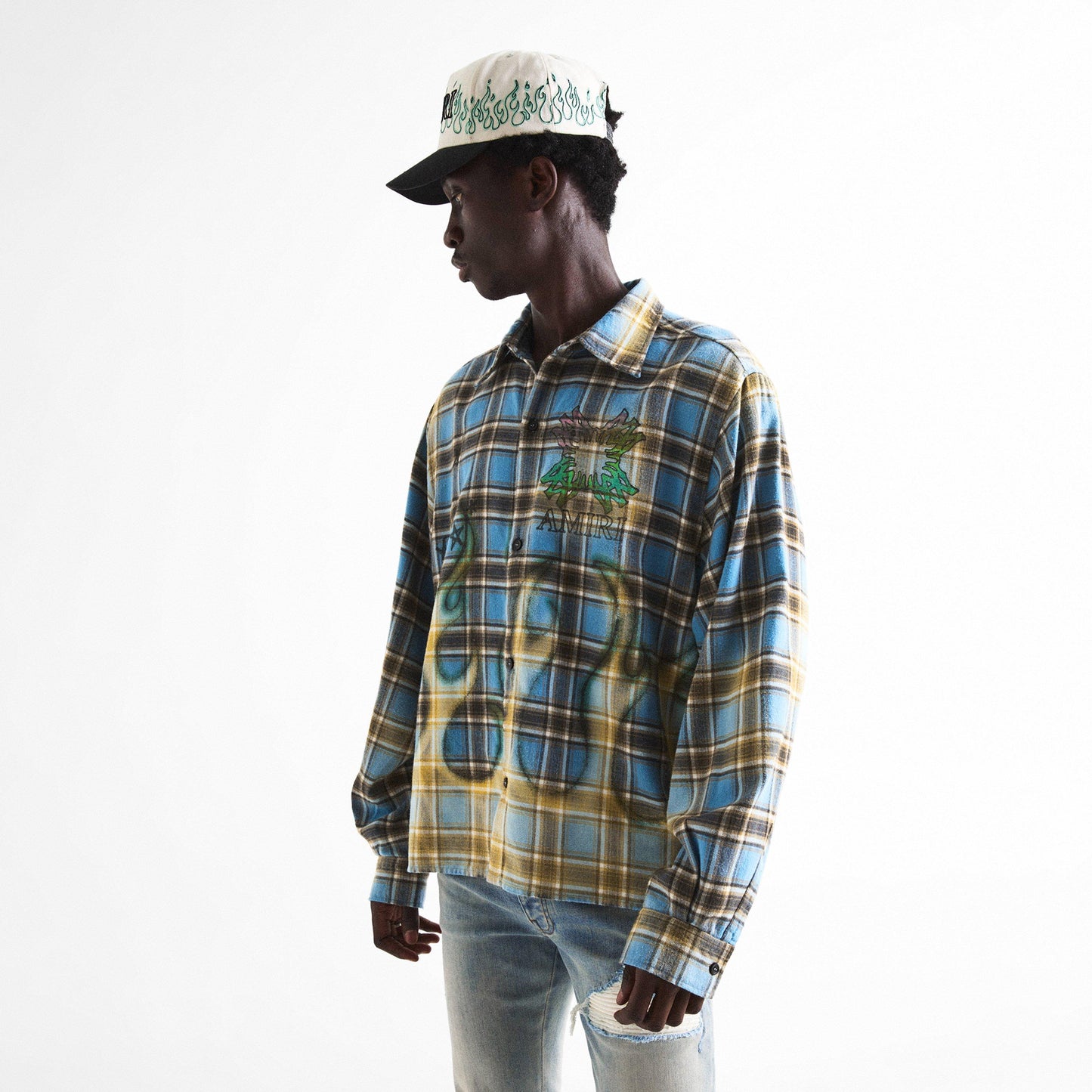 Amiri Amiri MA Quad Flanne Sn63