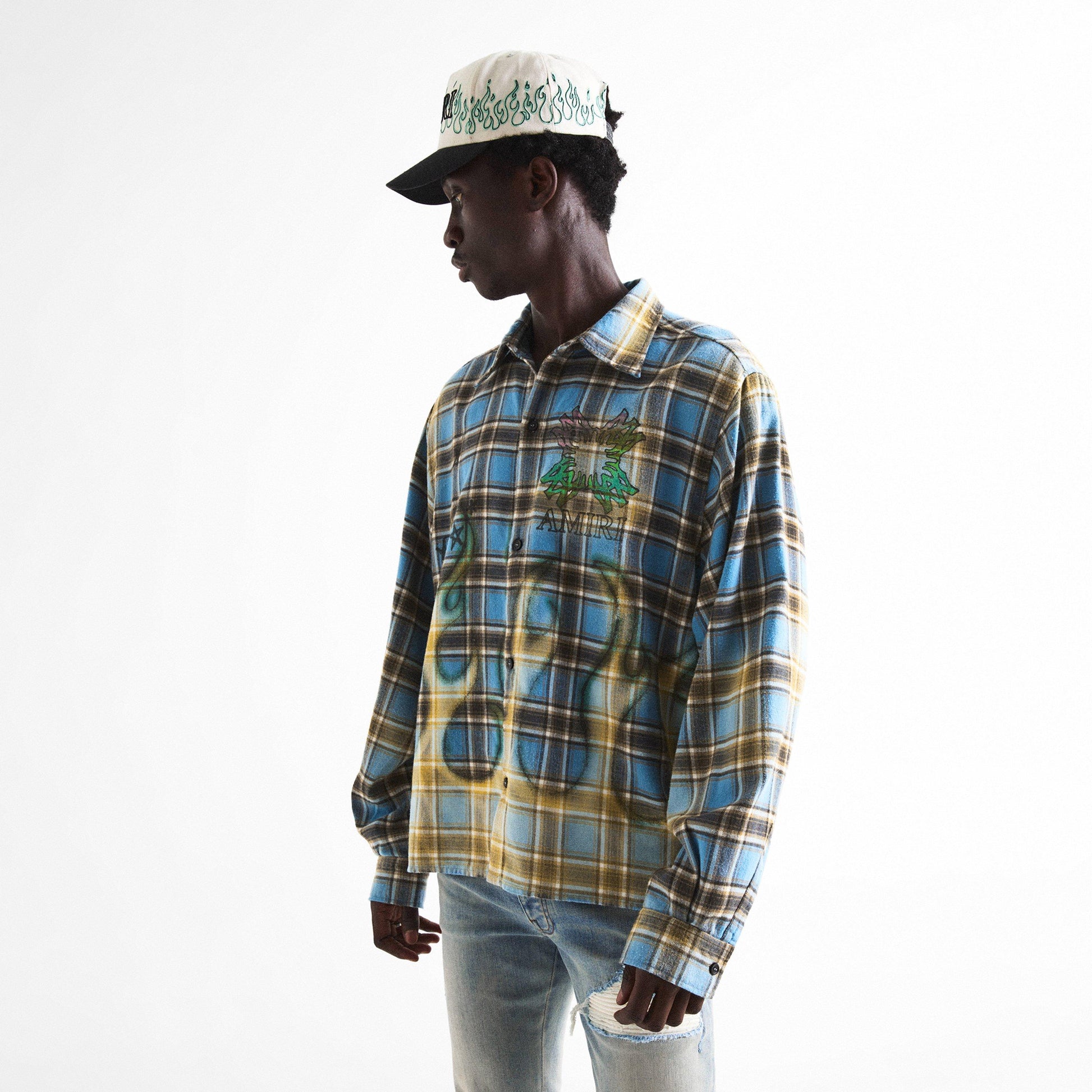 Amiri Amiri MA Quad Flanne Sn63