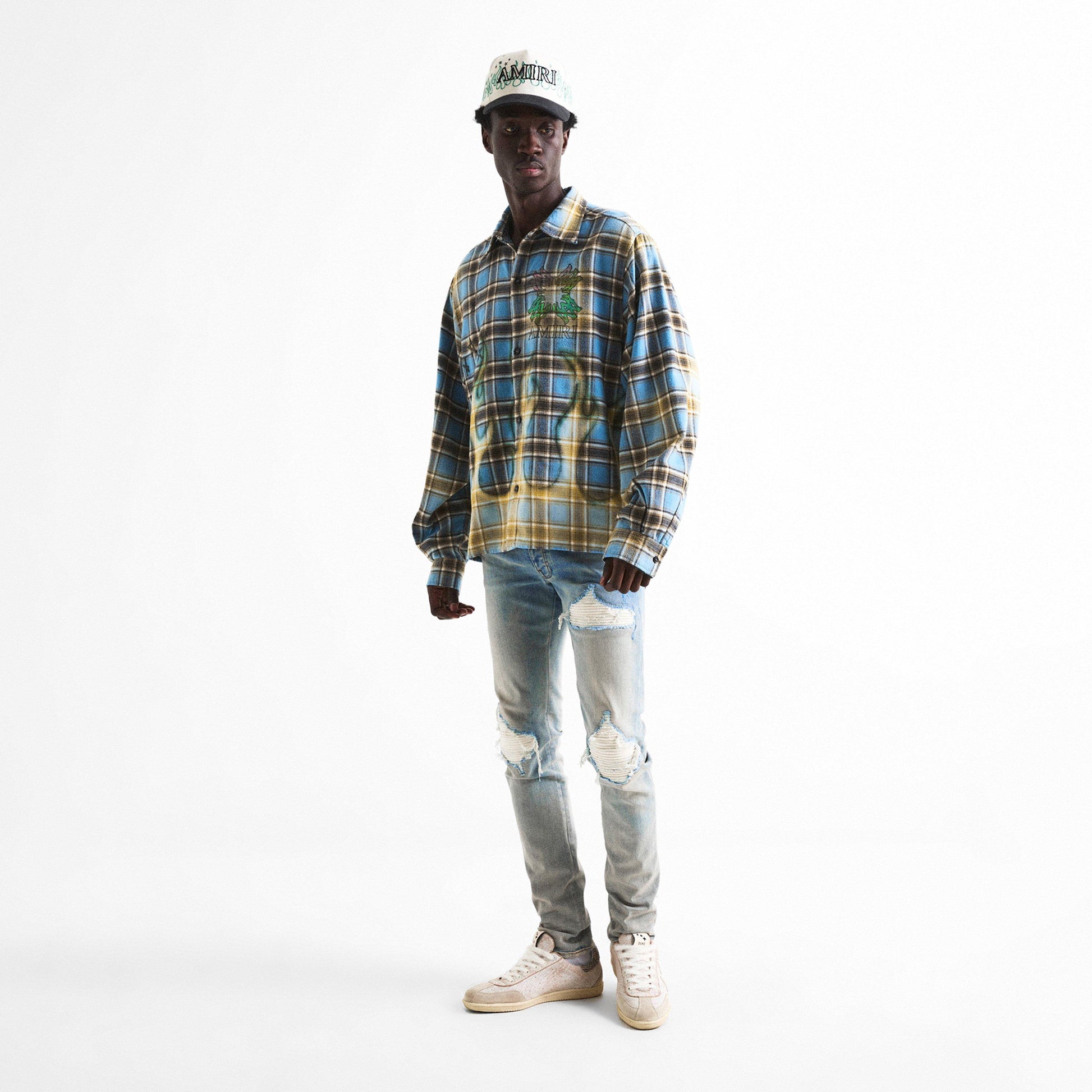 Amiri Amiri MA Quad Flanne Sn63
