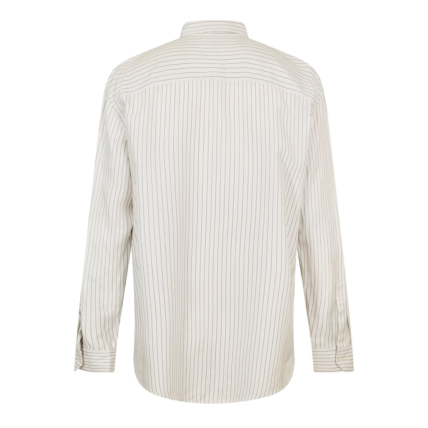 Saint Laurent Men's Cass Long Sleeve Patterned Shirt