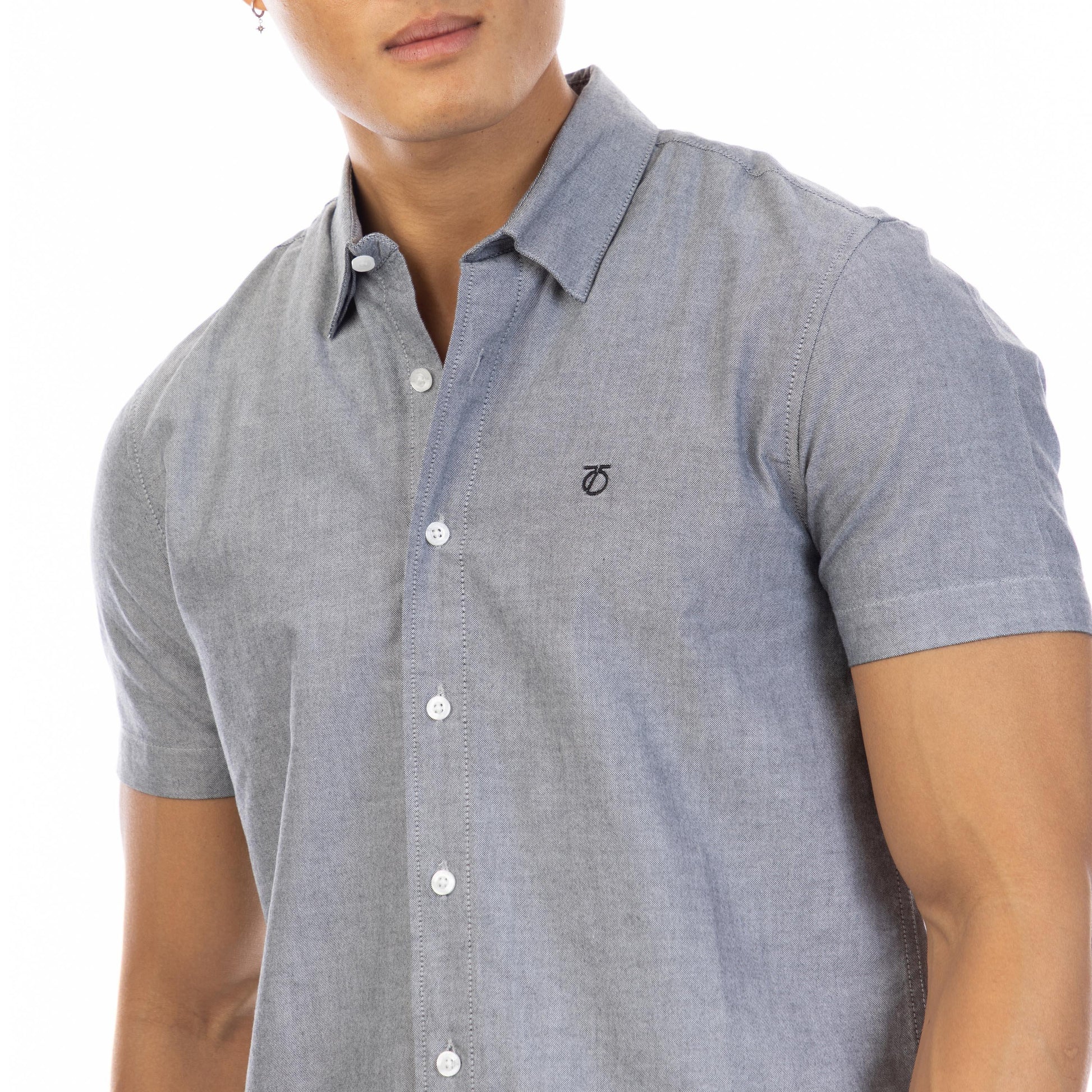 Peter Werth Men's Church Short Sleeve Plain Shirt