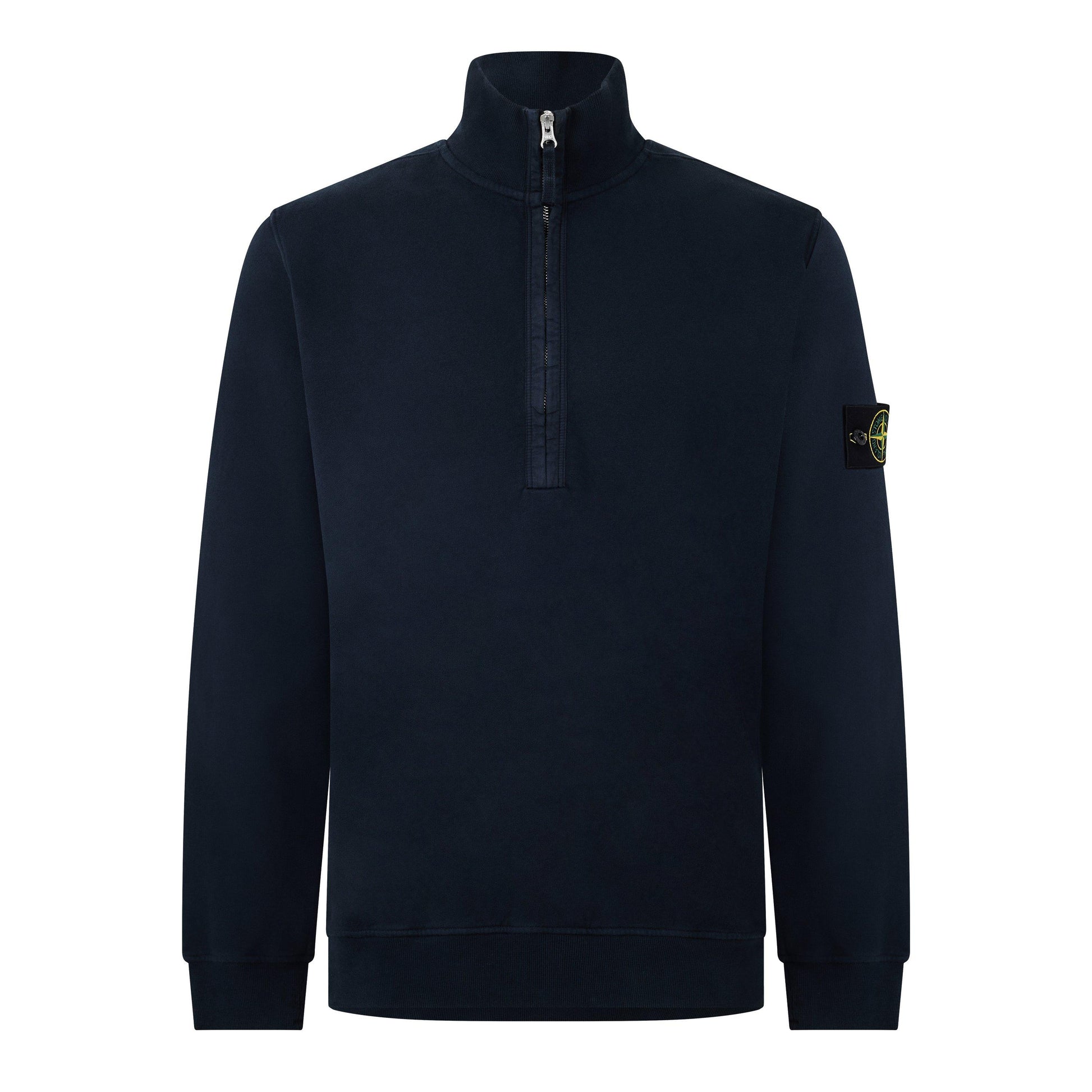 Stone Island Stone 1/4 Zp Brushed Sn64
