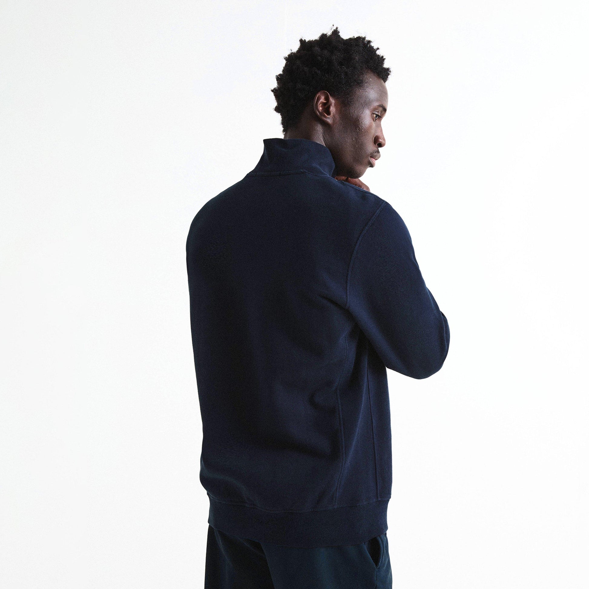 Stone Island Stone 1/4 Zp Brushed Sn64