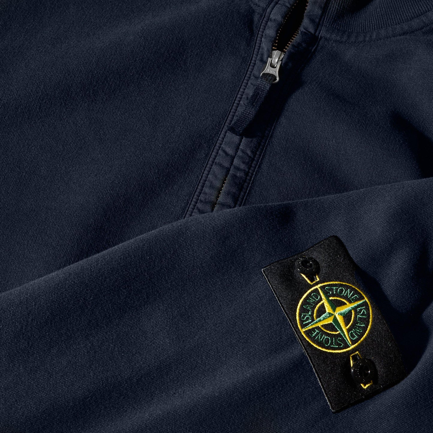 Stone Island Stone 1/4 Zp Brushed Sn64