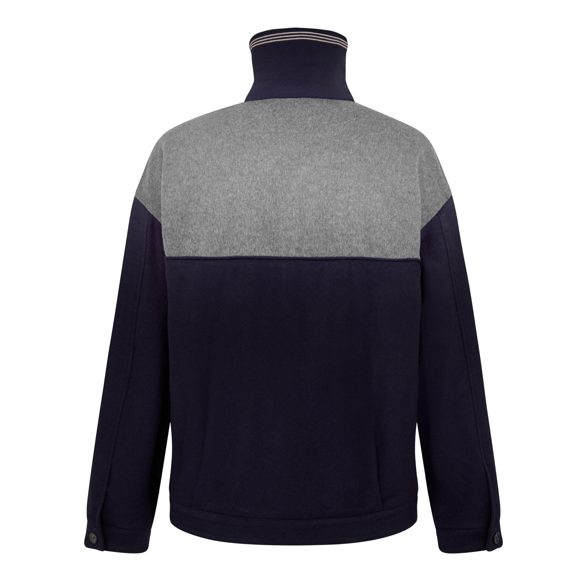 Miu Miu Mens Bicolour Zipped Fleece