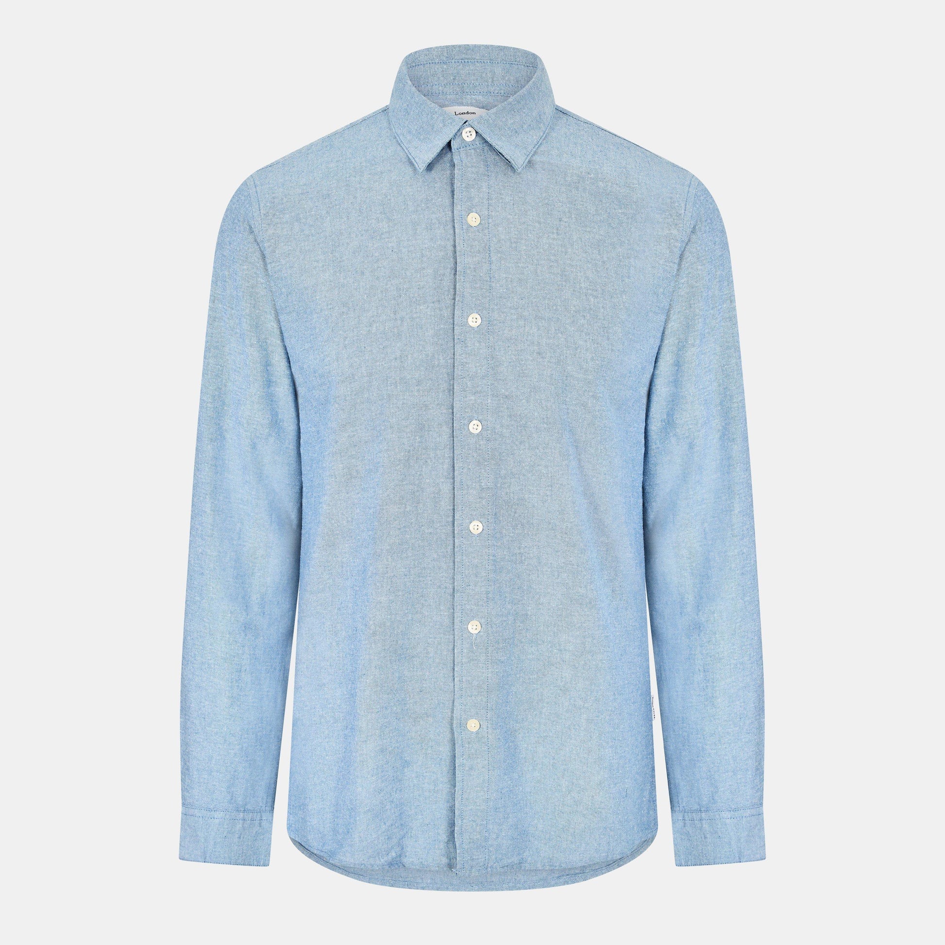 Peter Werth Men's W Edward Long Sleeve Plain Shirt