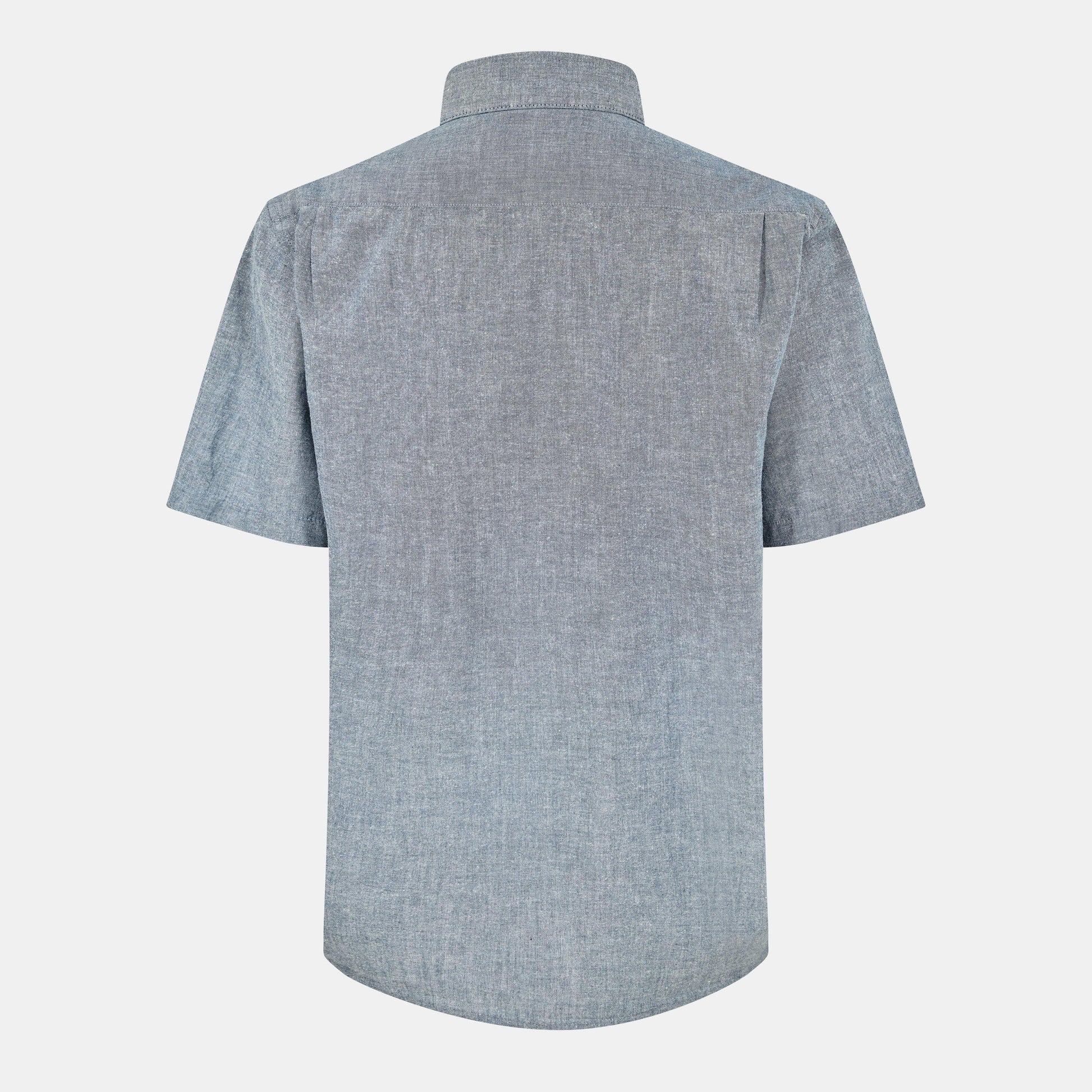 Peter Werth Men's Tenter Plain Short Sleeve Shirt