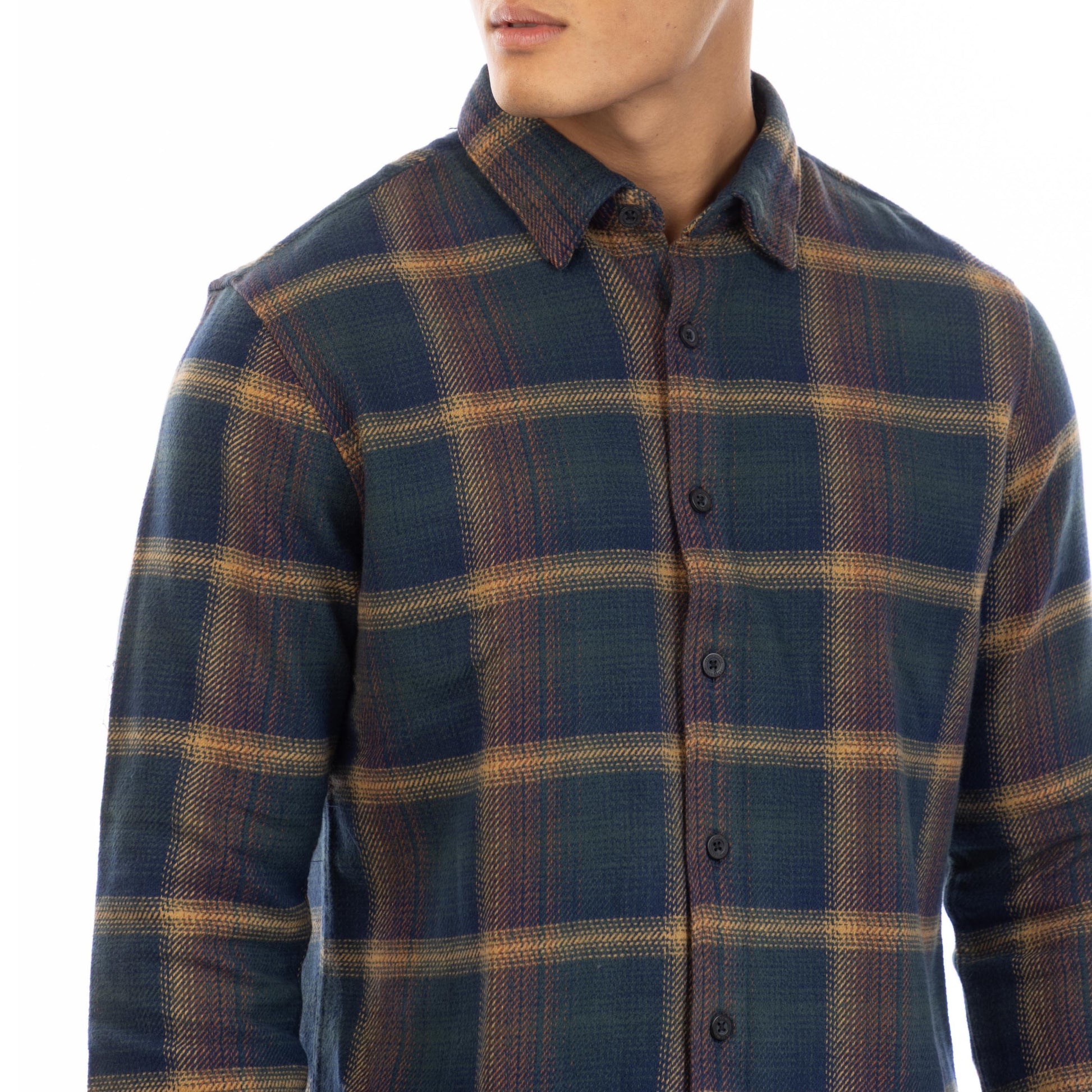 Peter Werth Men's W Abbott Long Sleeve Plain Shirt