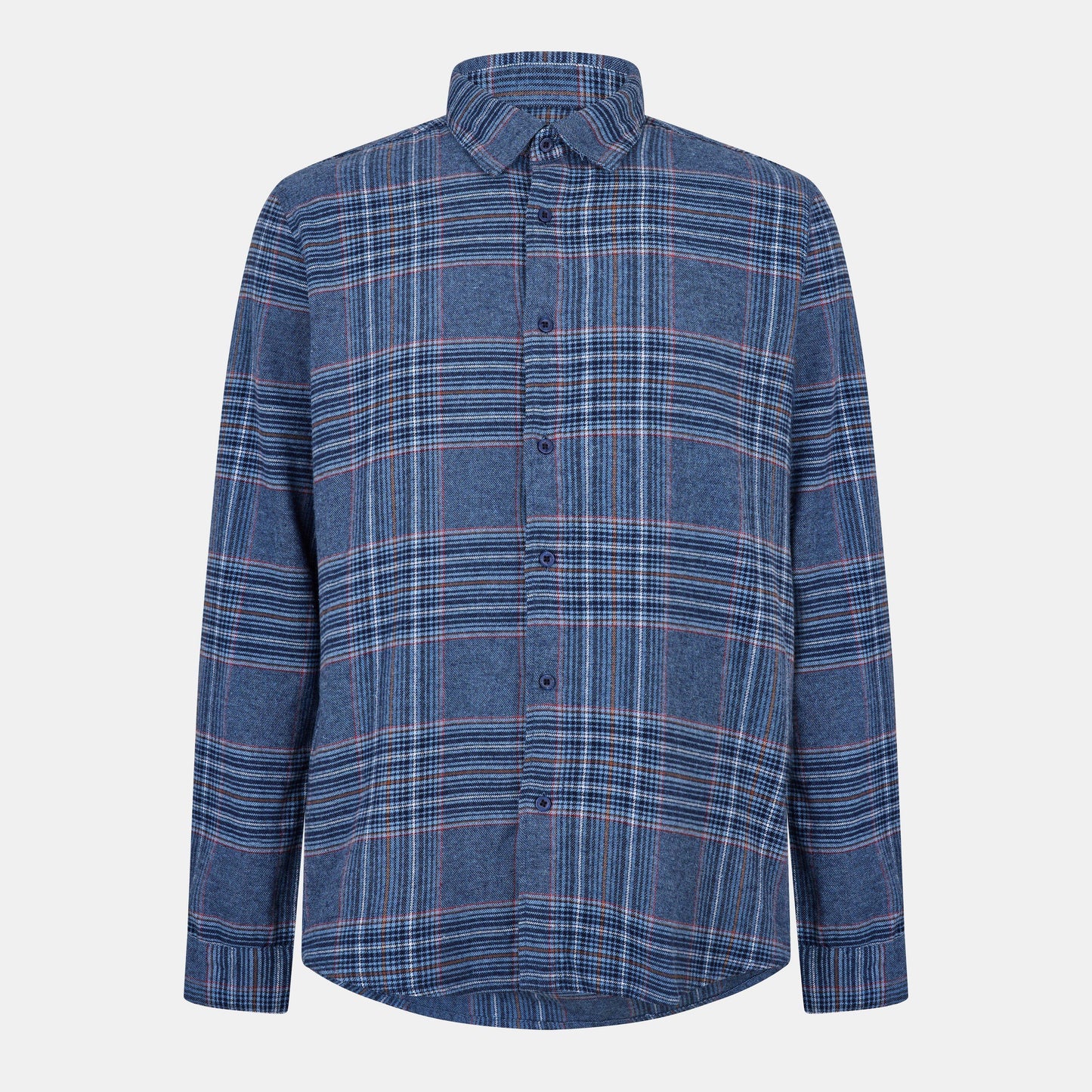 Peter Werth Men's Filmer Long Sleeve Plain Shirt