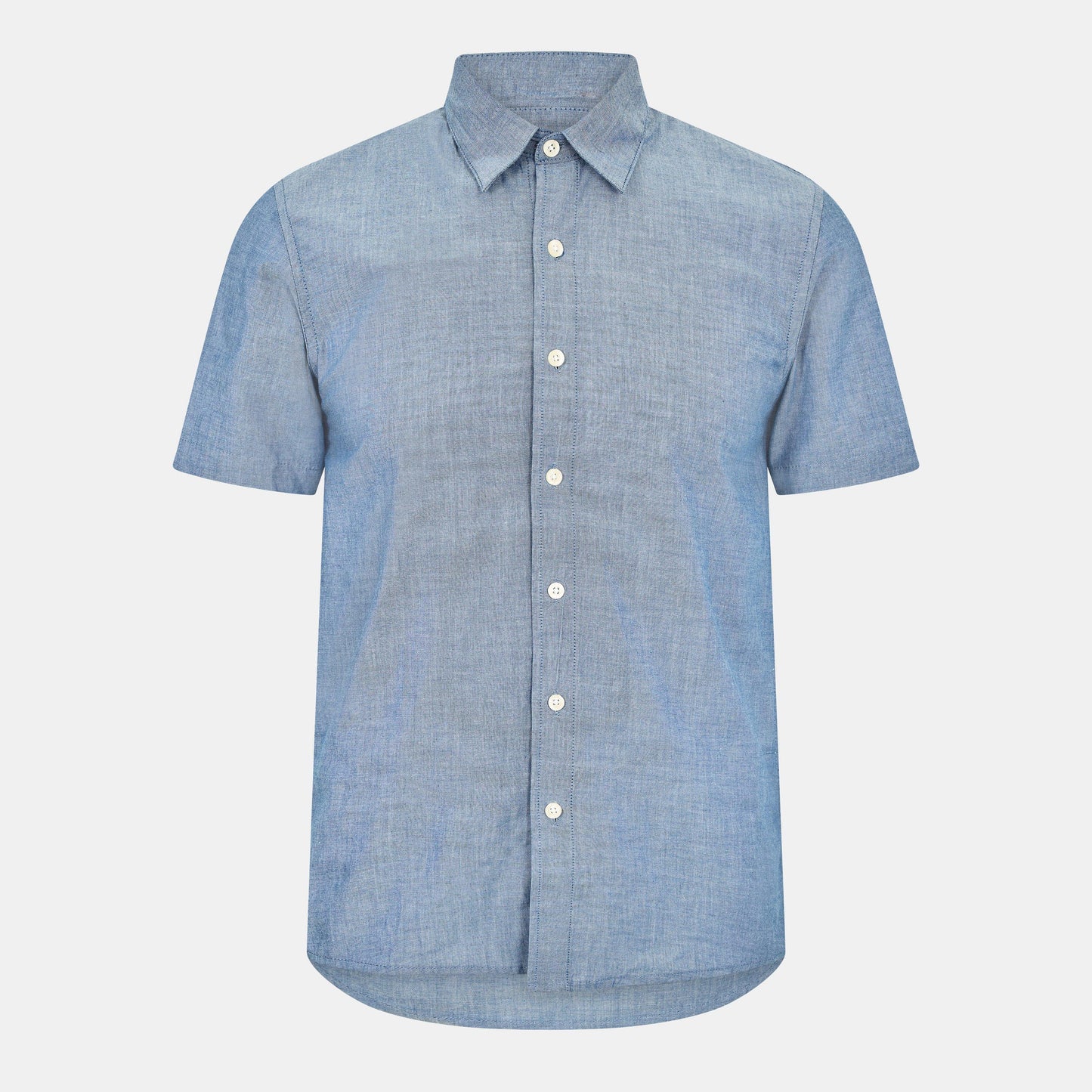 Peter Werth Men's Short Sleeve Plain Shirt