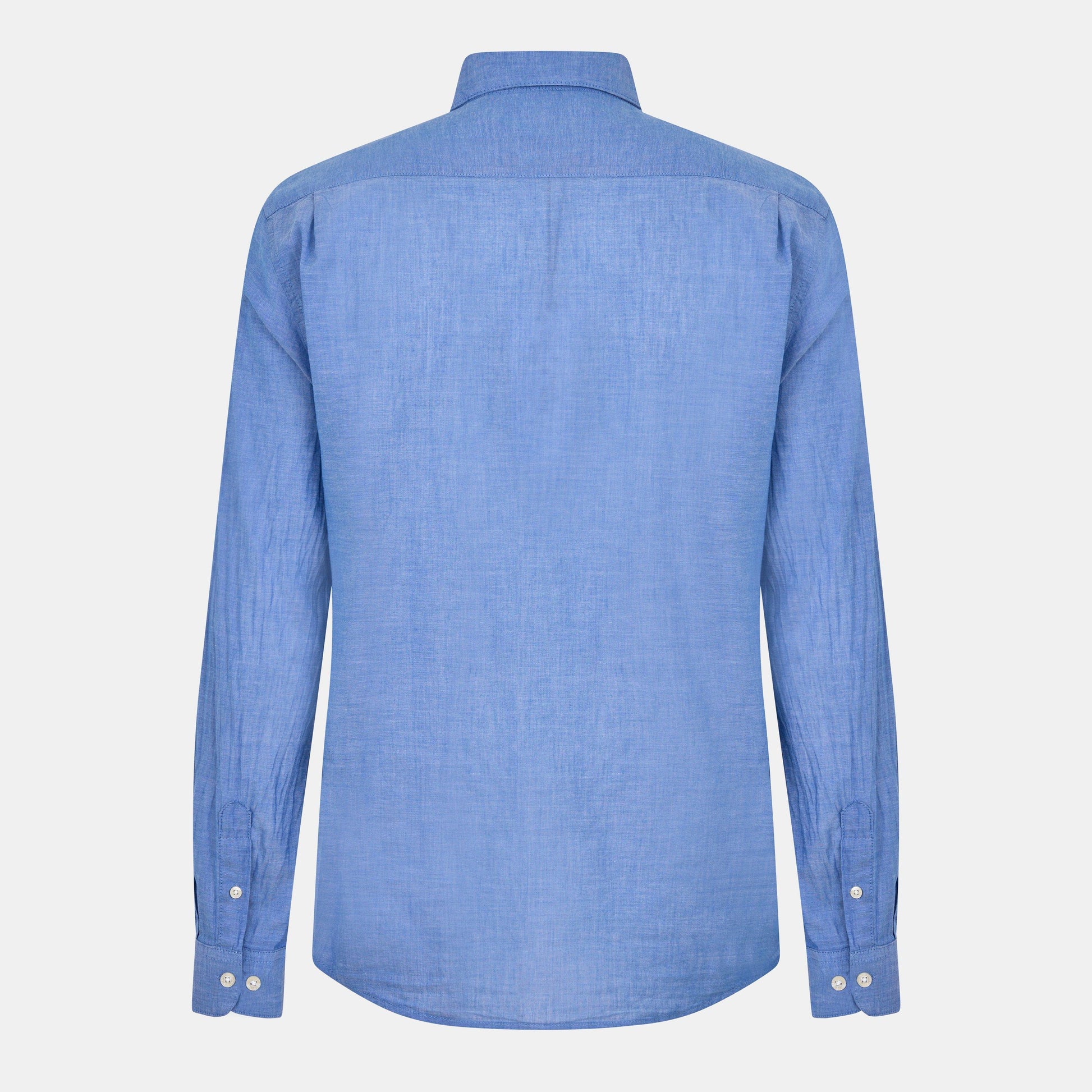 Peter Werth Men's James Long Sleeve Plain Shirt