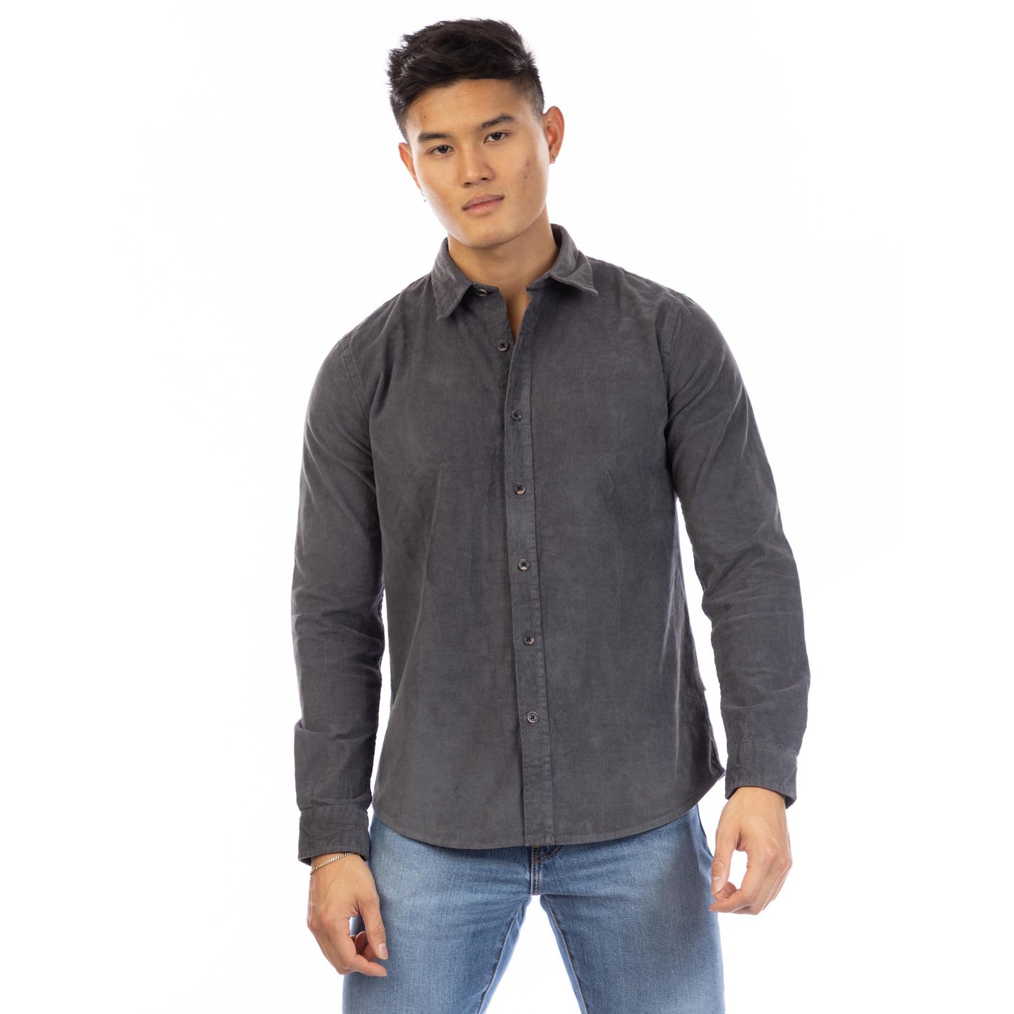 Peter Werth Men's Bramford Long Sleeve Plain Shirt