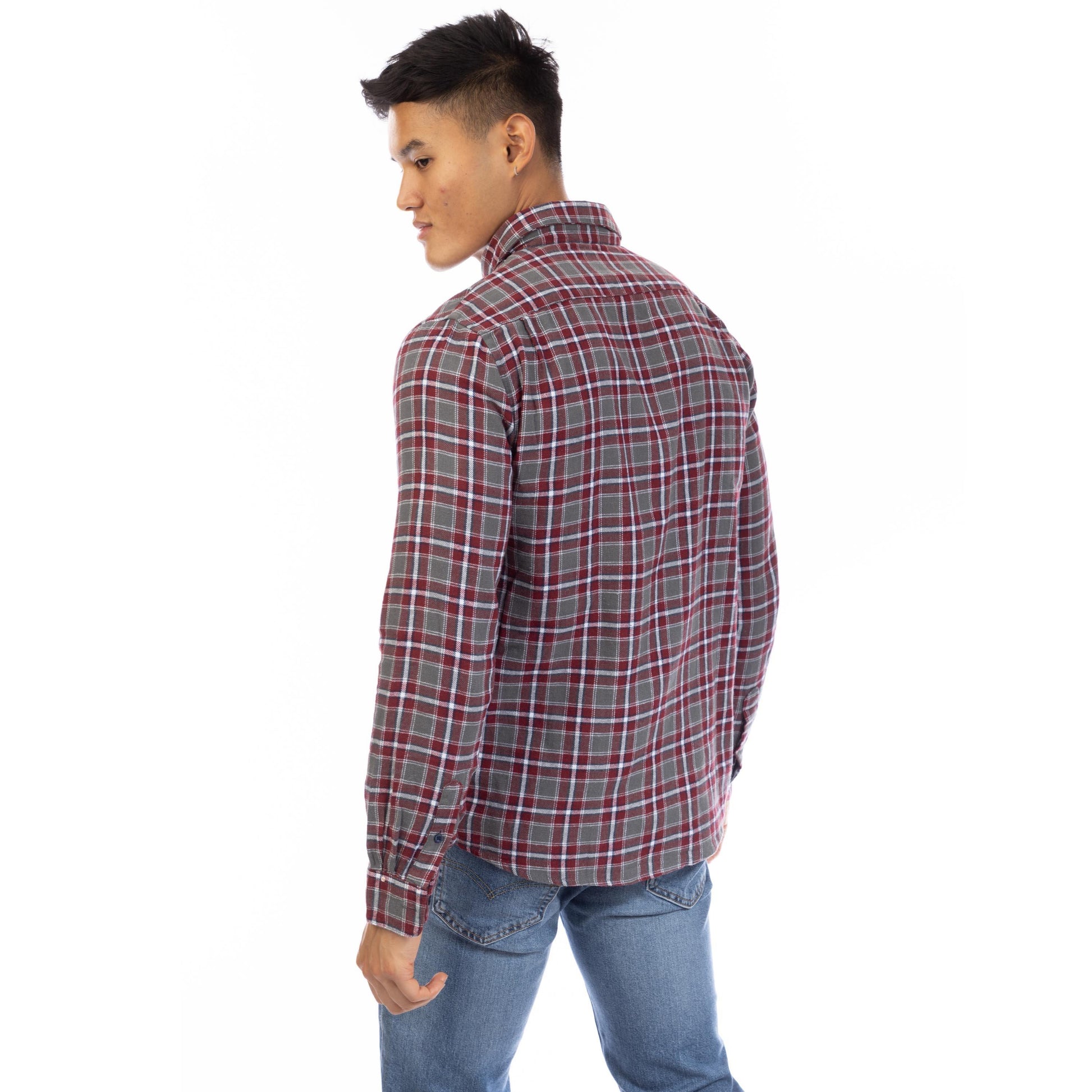 Peter Werth Men's Enbrook Long Sleeve Plain Shirt